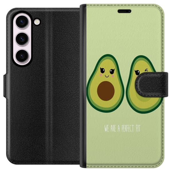 Kompatibelt Lommeboketui til Samsung Galaxy S23 Avokado