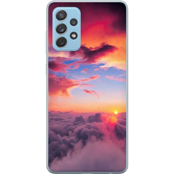 Kompatibelt Mobilskal till Samsung Galaxy A52 5G Moln