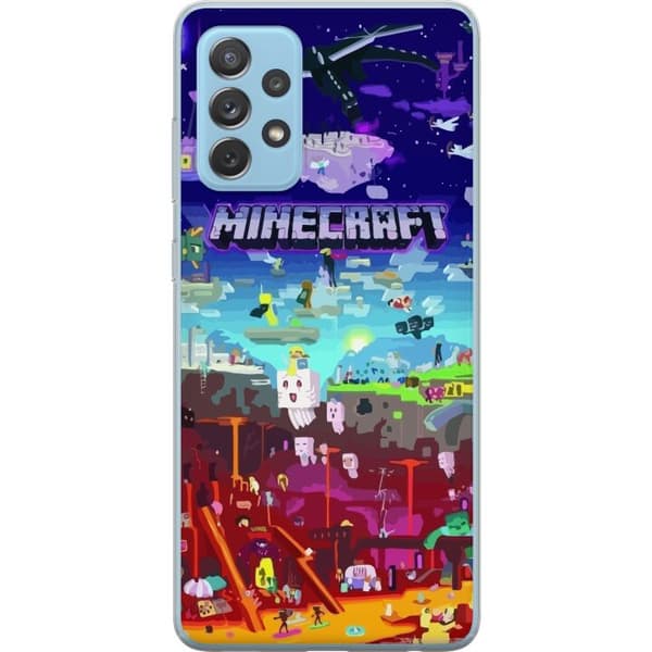 Kompatibelt Mobildeksel til Samsung Galaxy A52 5G Minecraft