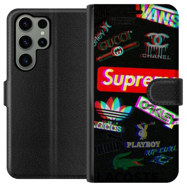 Kompatibel Tegnebogsetui til Samsung Galaxy S23 Ultra 3D