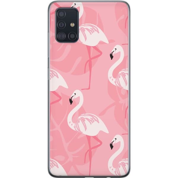 Kompatibelt Mobildeksel til Samsung Galaxy A51 Flamingo