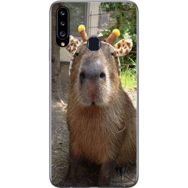 Kompatibelt Mobilskal till Samsung Galaxy A20s Capybara