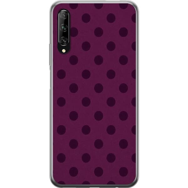 Kompatibelt Mobildeksel til Huawei P smart Pro 2019 Plommeprikker