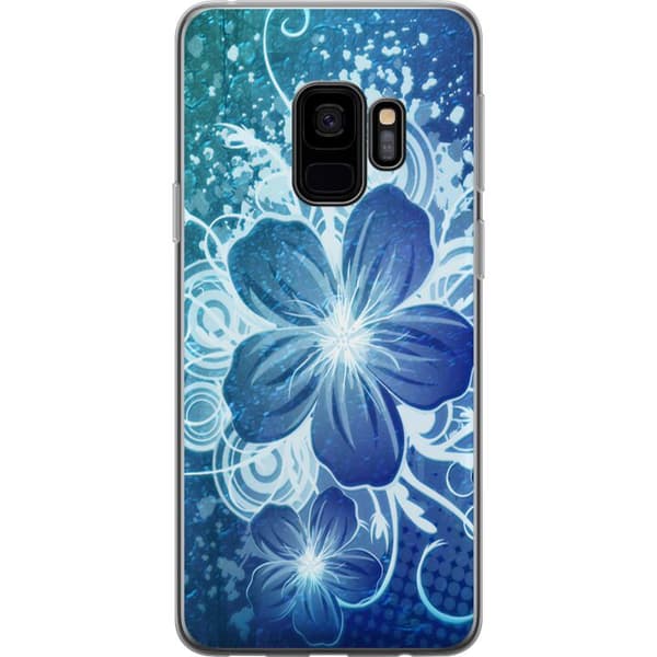 Kompatibelt Mobilskal till Samsung Galaxy S9 Blommor