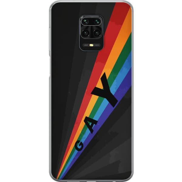 Kompatibelt Mobildeksel til Xiaomi Redmi Note 9S Gay regnbåge