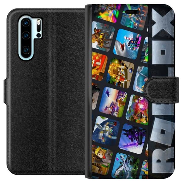 Kompatibel Tegnebogsetui til Huawei P30 Pro Roblox