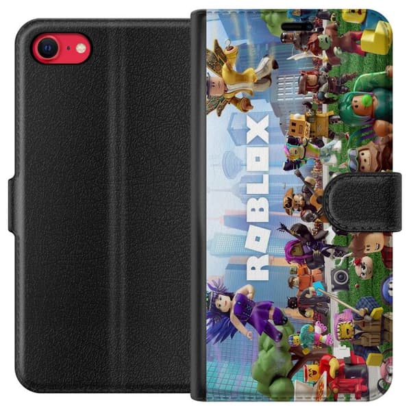 Kompatibel Tegnebogsetui til Apple iPhone 8 Roblox