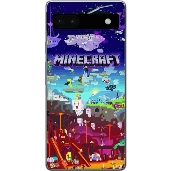 Kompatibel Mobilcover til Google Pixel 6a Minecraft