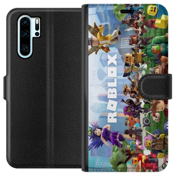 Kompatibel Tegnebogsetui til Huawei P30 Pro Roblox