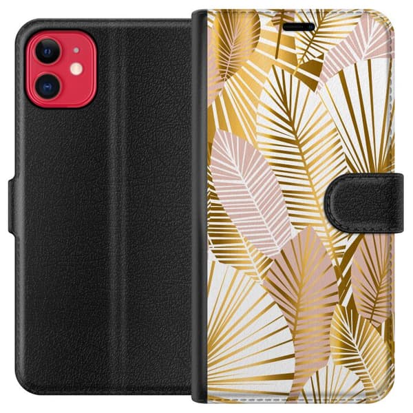 Kompatibel Tegnebogsetui til Apple iPhone 11 Guld