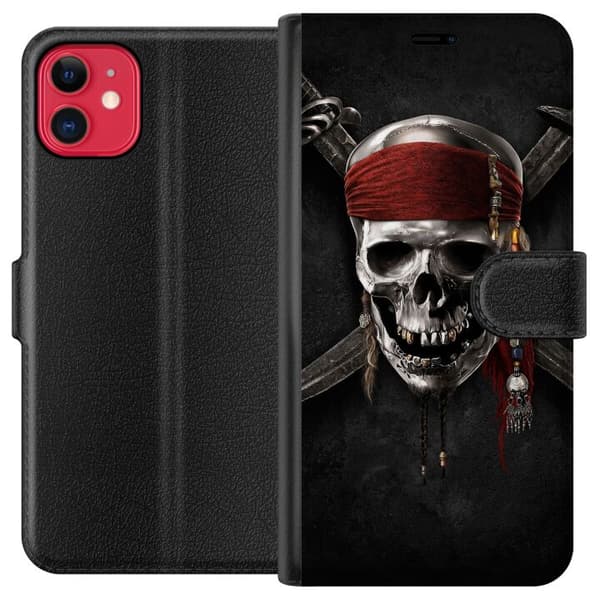 Kompatibelt Plånboksfodral till Apple iPhone 11 Pirate