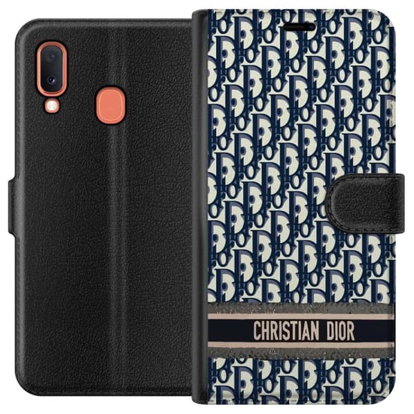 Kompatibelt Lommeboketui til Samsung Galaxy A20e Christian