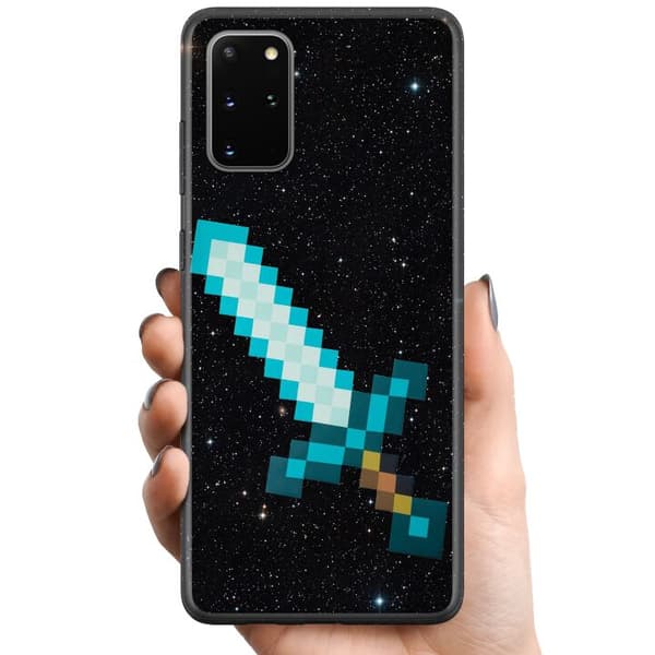 Kompatibelt Mobildeksel til Samsung Galaxy S20+ Minecraft Sverd
