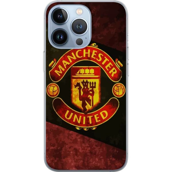 Kompatibelt Mobildeksel til Apple iPhone 13 Pro Manchester United