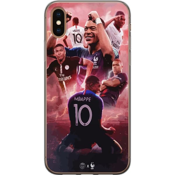 Kompatibelt Mobilskal till Apple iPhone XS Mbappe