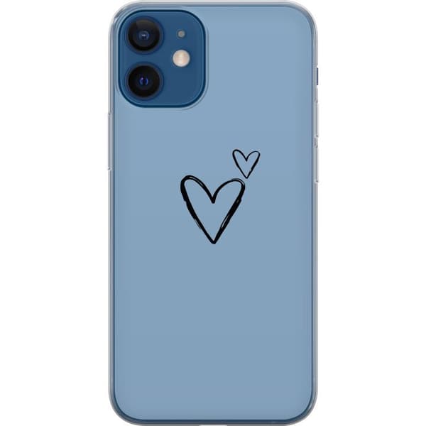 Kompatibel Mobilcover til Apple iPhone 12 mini Hjerte