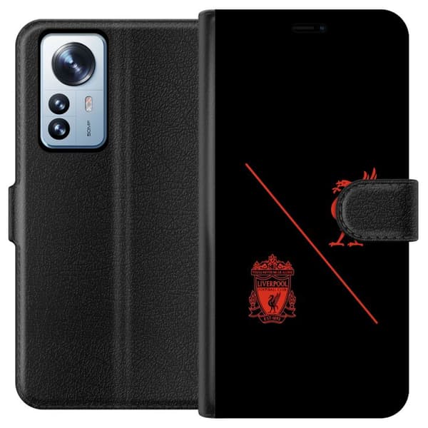 Kompatibelt Plånboksfodral till Xiaomi 12 Pro Liverpool L.F.C.