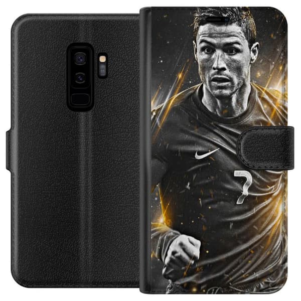 Kompatibelt Plånboksfodral till Samsung Galaxy S9+ Ronaldo