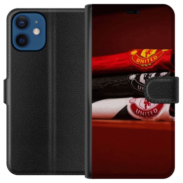 Kompatibelt Lommeboketui til Apple iPhone 12 Manchester United