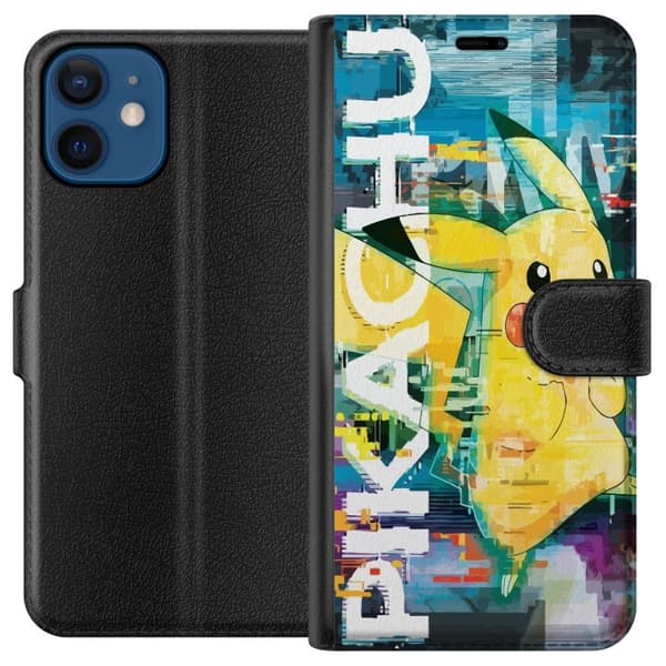 Yhteensopiva Lompakkokotelo Apple iPhone 12 mini Pikachu