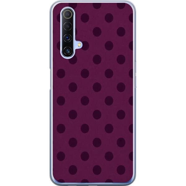 Kompatibelt Mobilskal till Realme X50 5G Plum Dots