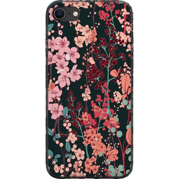 Kompatibel Mobilcover til Apple iPhone SE (2022) Blomster