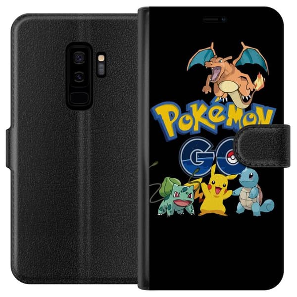 Kompatibel Tegnebogsetui til Samsung Galaxy S9+ Pokemon