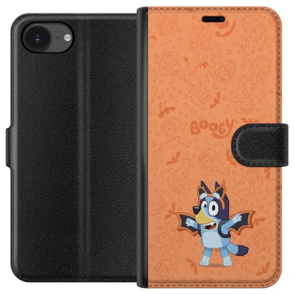 Kompatibel Tegnebogsetui til Apple iPhone 16e Søde tegnede Halloweenmotiver for børn