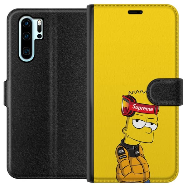 Kompatibel Tegnebogsetui til Huawei P30 Pro Bart