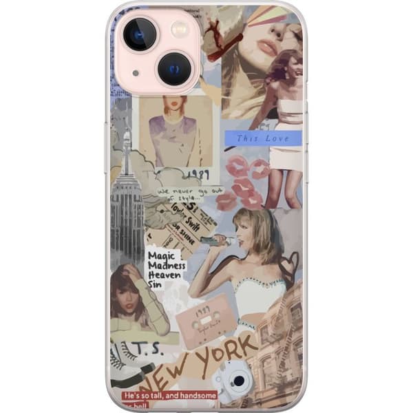 Kompatibelt Mobildeksel til Apple iPhone 13 Taylor Swift