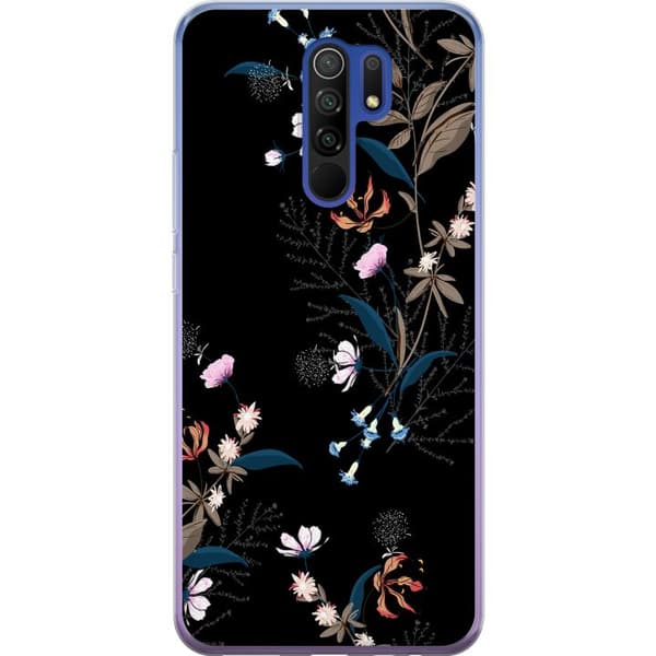Kompatibelt Mobilskal till Xiaomi Redmi 9 Blommor