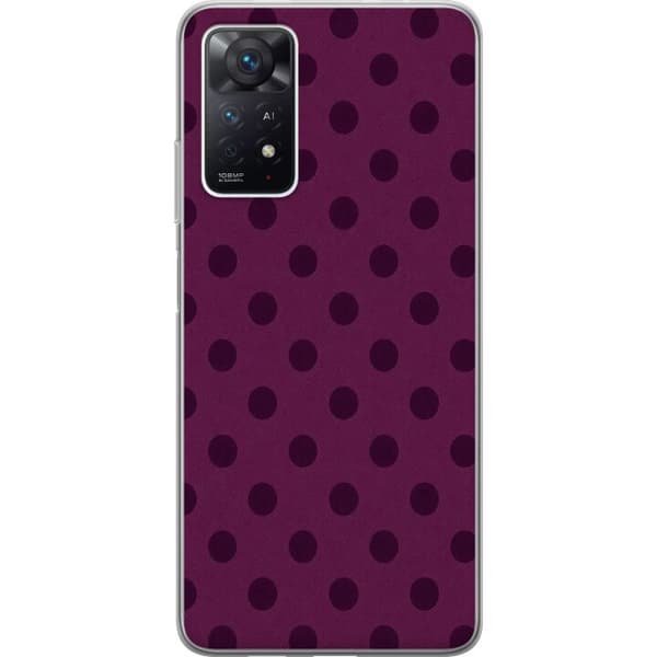 Kompatibelt Mobildeksel til Xiaomi Redmi Note 11 Pro 5G Plommeprikker