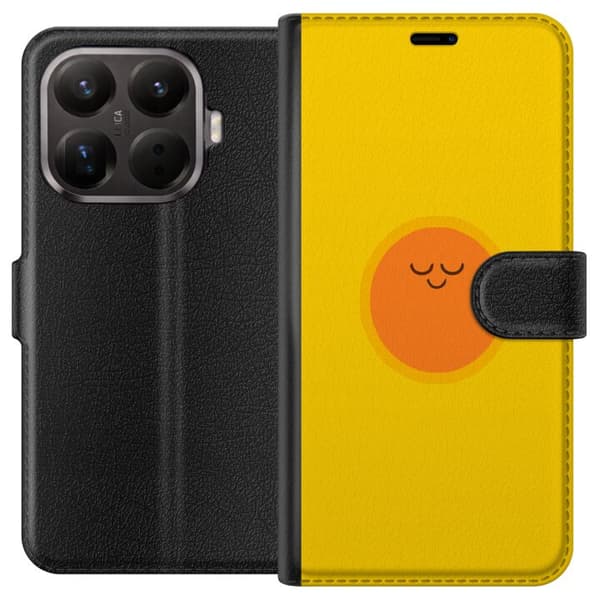 Kompatibelt Lommeboketui til Xiaomi 15 Pro Sovande solfigur