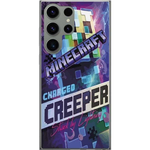 Kompatibelt Mobildeksel til Samsung Galaxy S23 Ultra Minecraft