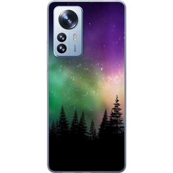Kompatibelt Mobilskal till Xiaomi 12 Pro Norrsken