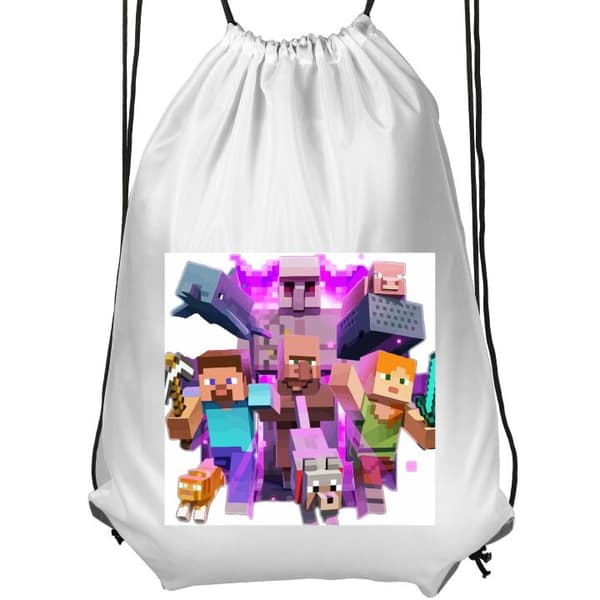 Gympapåse Vit Minecraft Minecraft Vit Barn