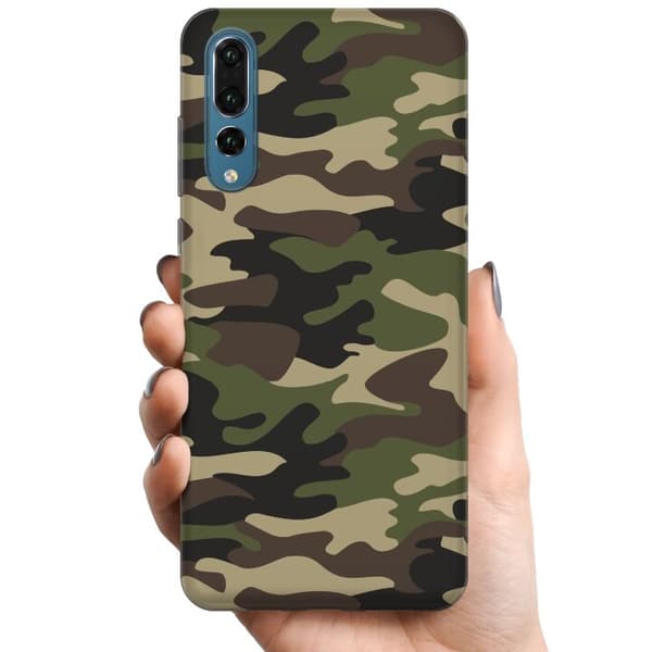 Kompatibelt Mobildeksel til Huawei P20 Pro Militær