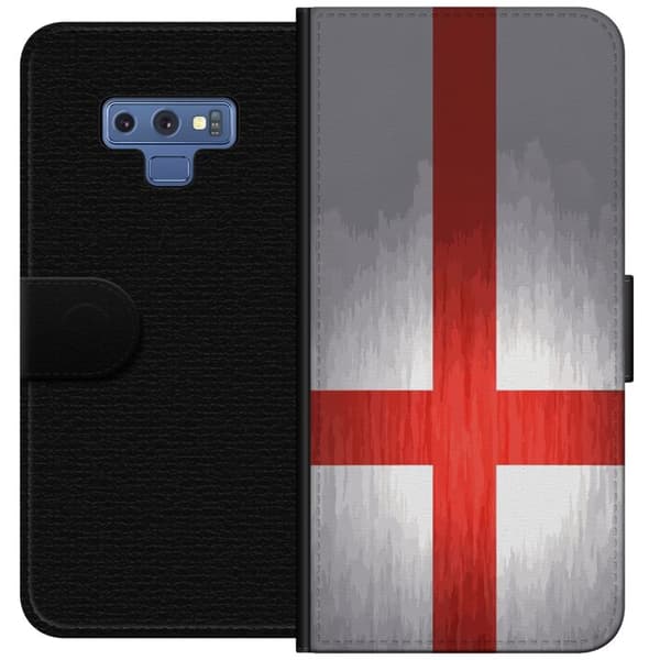 Kompatibelt Plånboksfodral till Samsung Galaxy Note9 Englands flagga