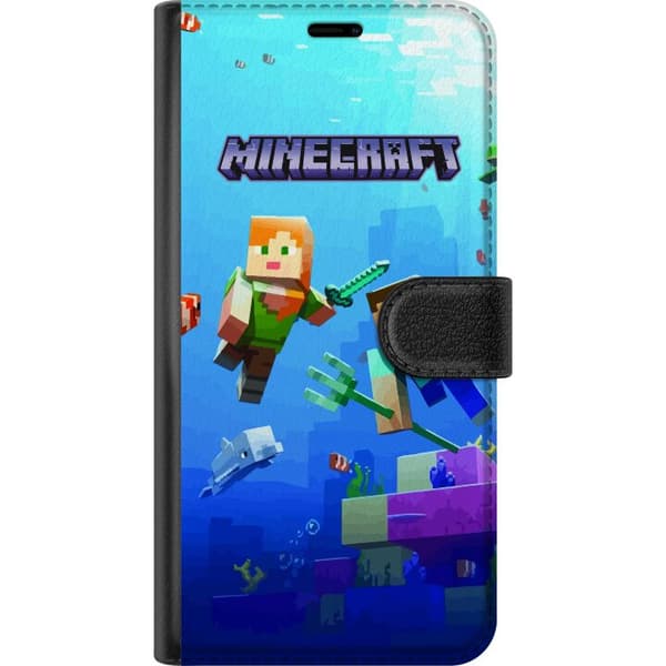 Kompatibelt Lommeboketui til Apple iPhone 8 Minecraft