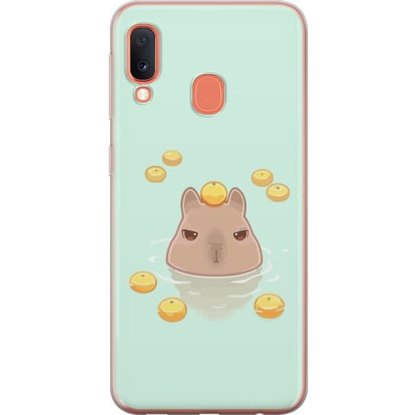 Kompatibelt Mobildeksel til Samsung Galaxy A20e Capybara