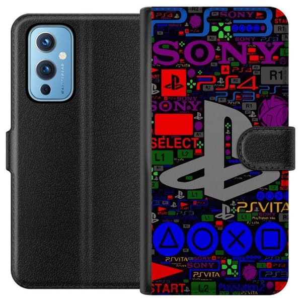 Kompatibel Tegnebogsetui til OnePlus 9 Playstation
