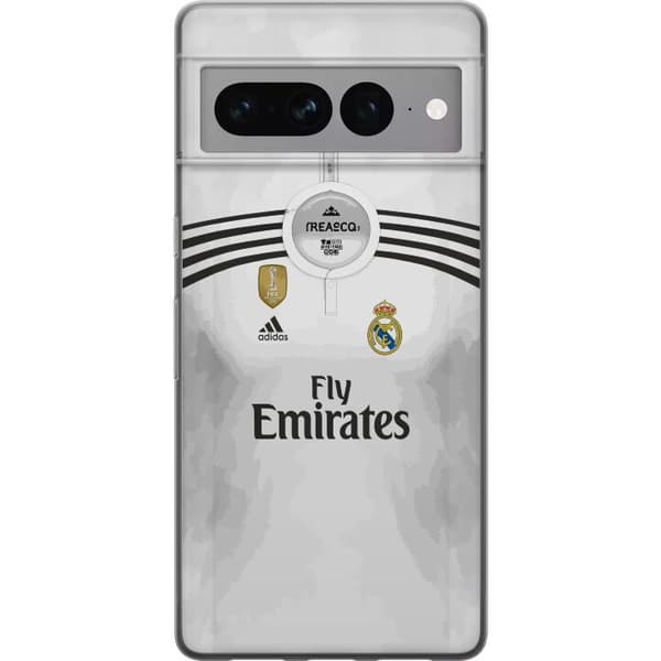 Kompatibelt Mobildeksel til Google Pixel 7 Pro Vit fotbollströja
