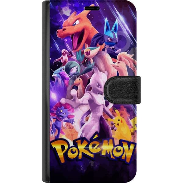 Kompatibel Tegnebogsetui til Apple iPhone SE (2020) Pokémon