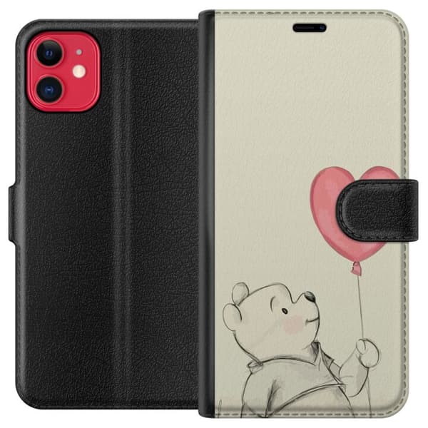 Kompatibelt Plånboksfodral till Apple iPhone 11 Nalle Puh