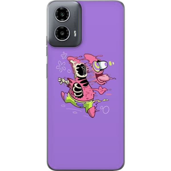 Kompatibelt Mobildeksel til Motorola Moto G34 Smält Patrick