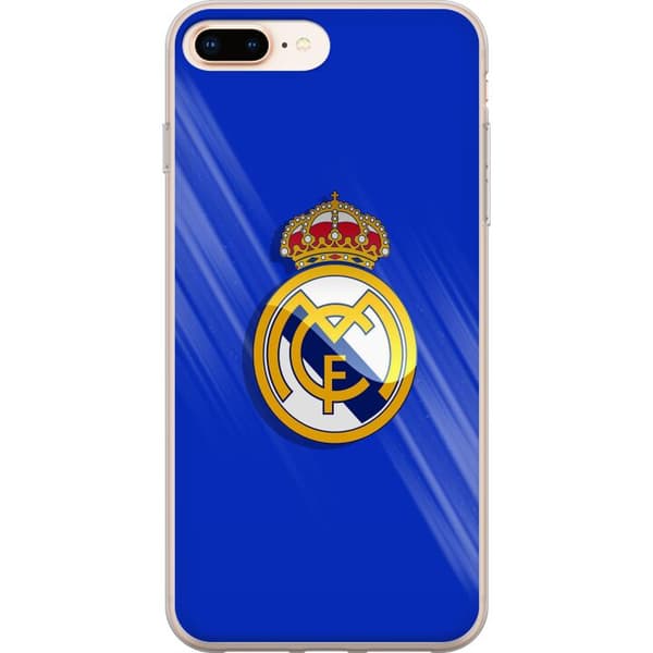Kompatibelt Mobilskal till Apple iPhone 8 Plus Real Madrid CF