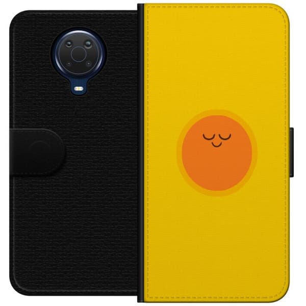 Kompatibelt Lommeboketui til Nokia G20 Sovande solfigur