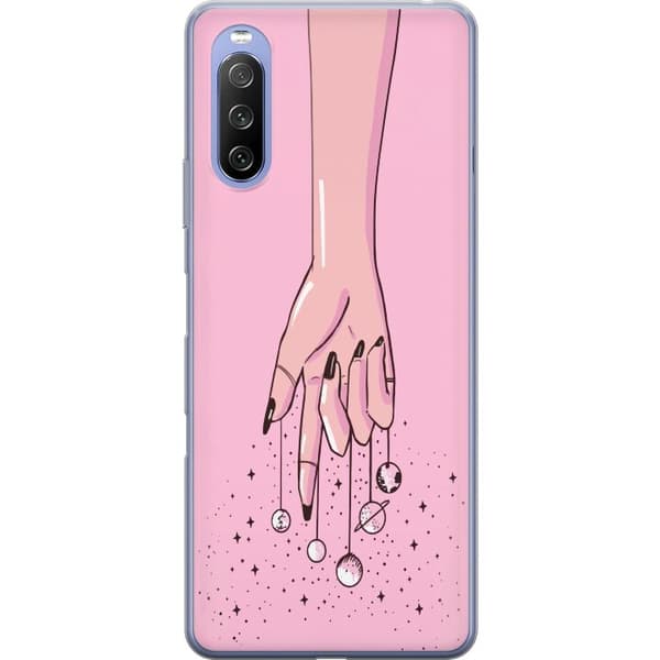 Kompatibelt Mobildeksel til Sony Xperia 10 III Lite Galax