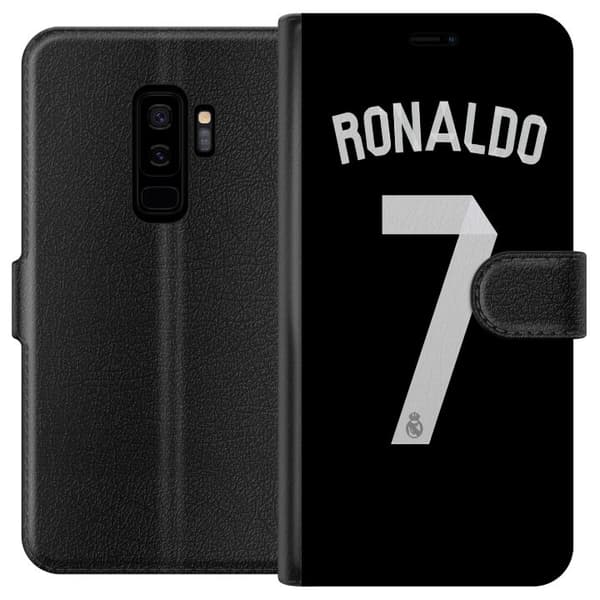 Kompatibelt Plånboksfodral till Samsung Galaxy S9+ Ronaldo