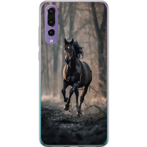 Kompatibelt Mobildeksel til Huawei P20 Pro Springende Hest